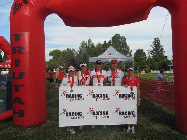 Racing with Passion inspired by parents, designed by a runner