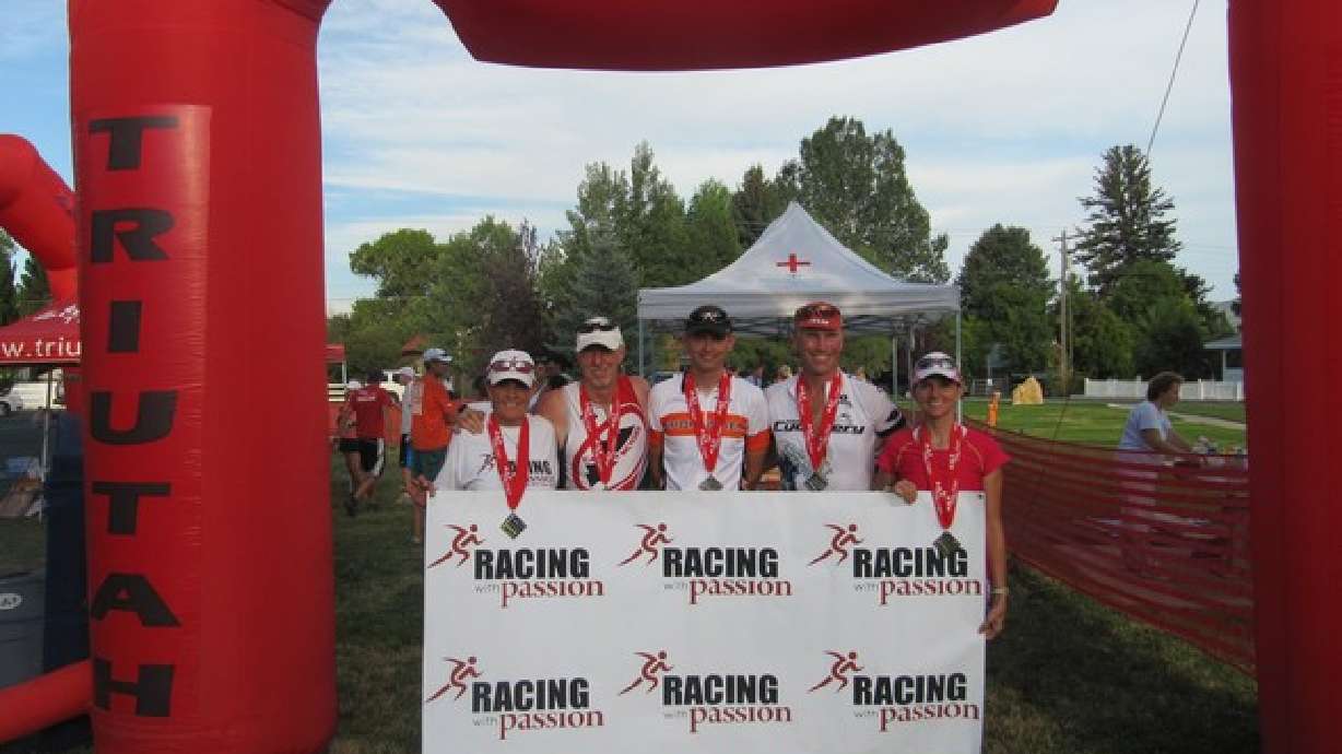 Racing with Passion inspired by parents, designed by a runner