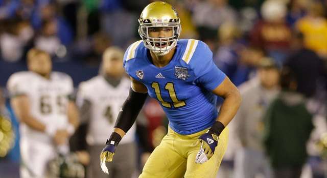 Anthony Barr only has one year of linebacker under his belt, but he might be the best player on this list by the end of the year.(Lenny Ignelzi /Associated Press)