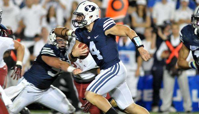 Taysom Hill has the task of taking the Cougars through one of their toughest schedules while learning running a new up-tempo offense.