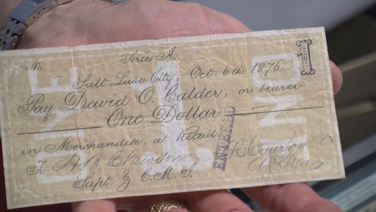 'Mormon gold' rich part of Utah's history, U.S. currency