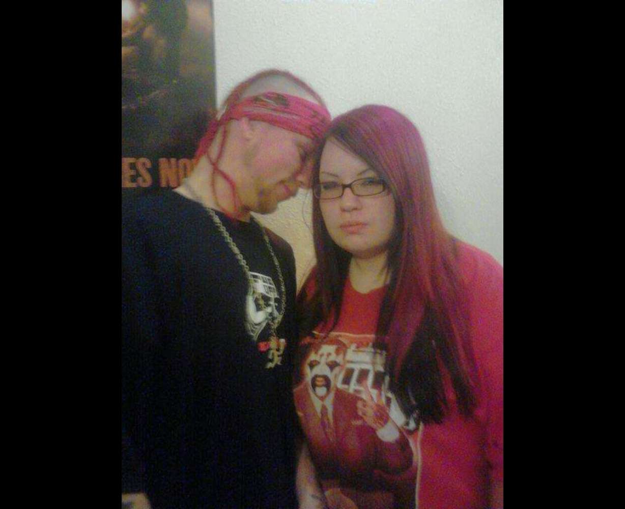 An undated photo of Edward Alan Koyen with a friend.