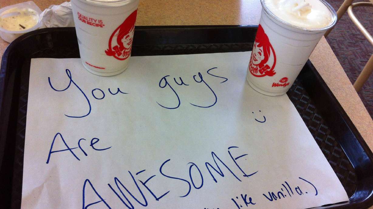 Teens stand up to Wendy's bully, get free Frosties