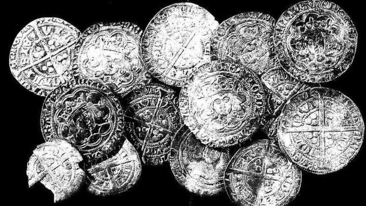 14 medieval coins found on Welsh farm