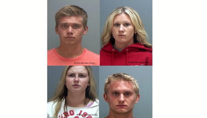 4 arrested for allegedly throwing incendiary devices in Riverton