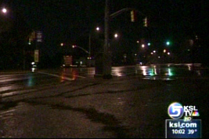 Semi Truck Takes Down Power Lines
