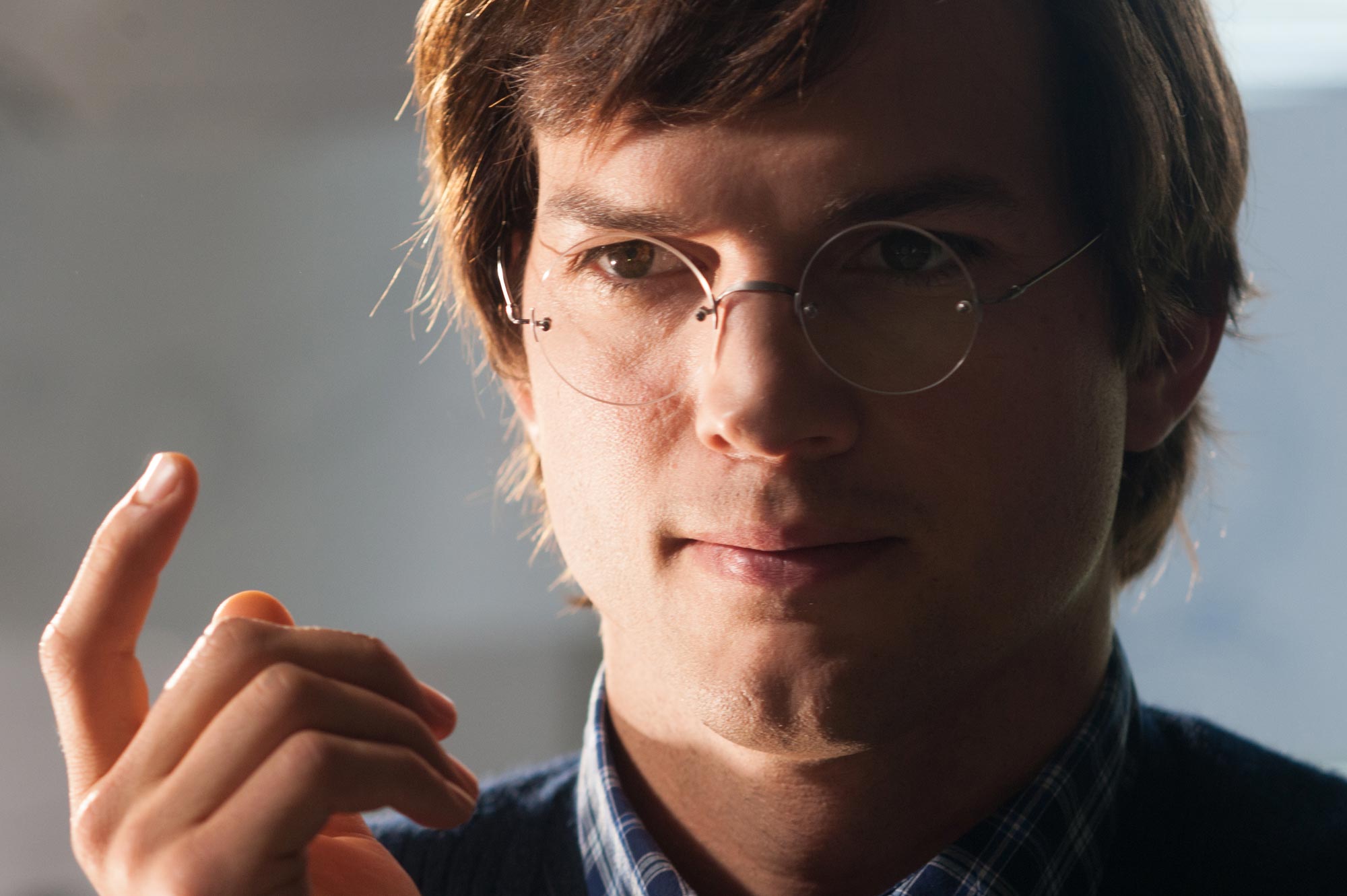 Ashton Kutcher as Steve Jobs in "Jobs"