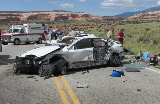 3 killed, several injured in 4-car crash near Moab