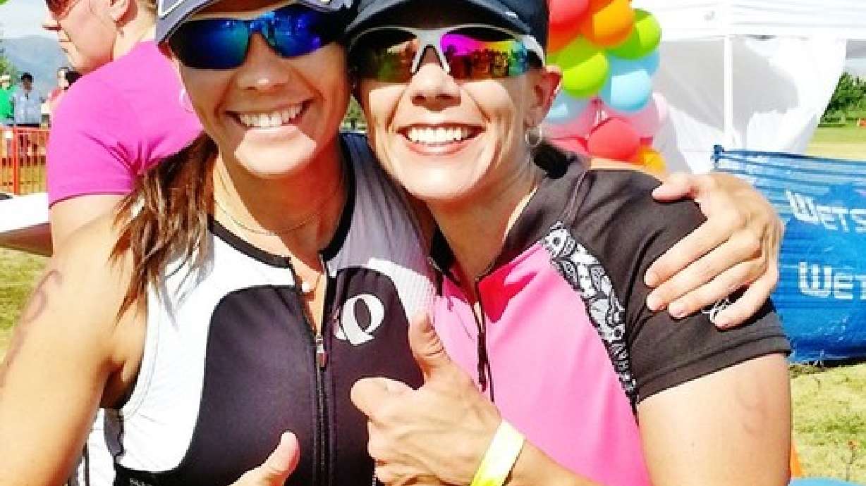 Encouragement, sisterhood found at triathlon for women