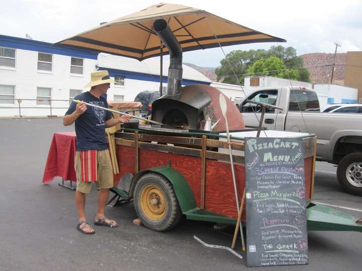 The Pizza Cart in Cedar City.