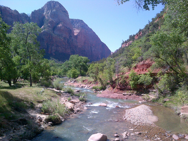 Management plan drafted for Virgin River, Zion National Park 