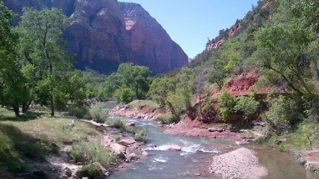 Management plan drafted for Virgin River, Zion National Park