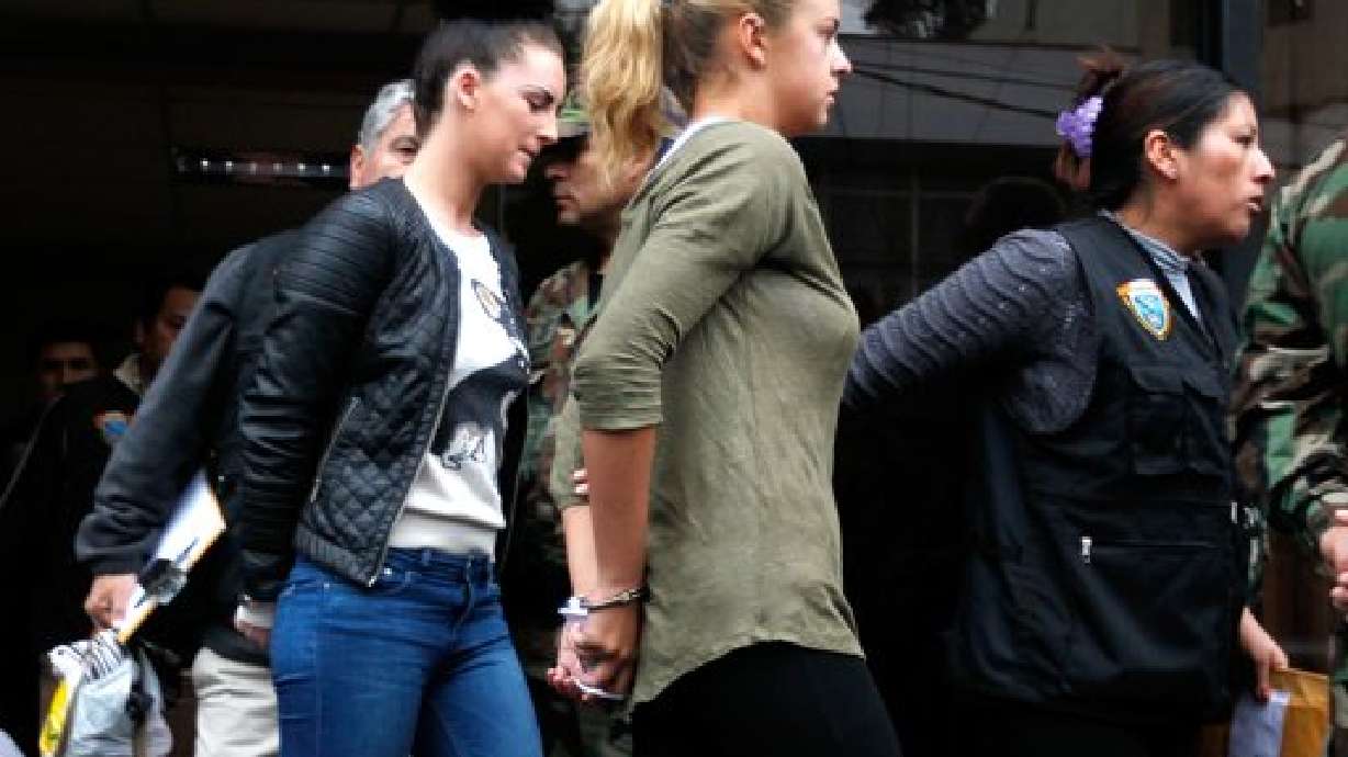 Perú presenta cargos contra 2 europeas por drogas