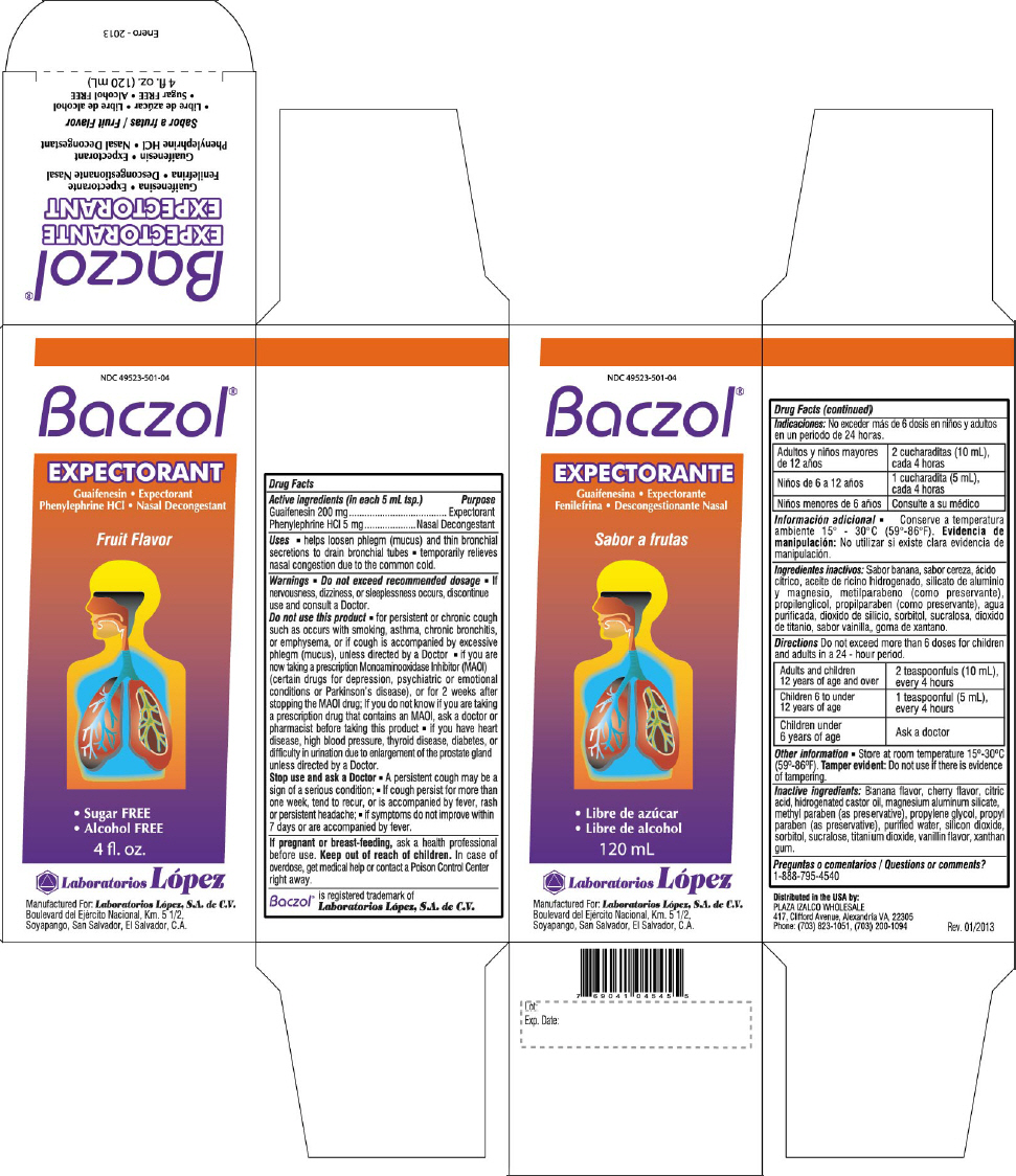 Aviso de seguridad sobre medicamentos Baczol