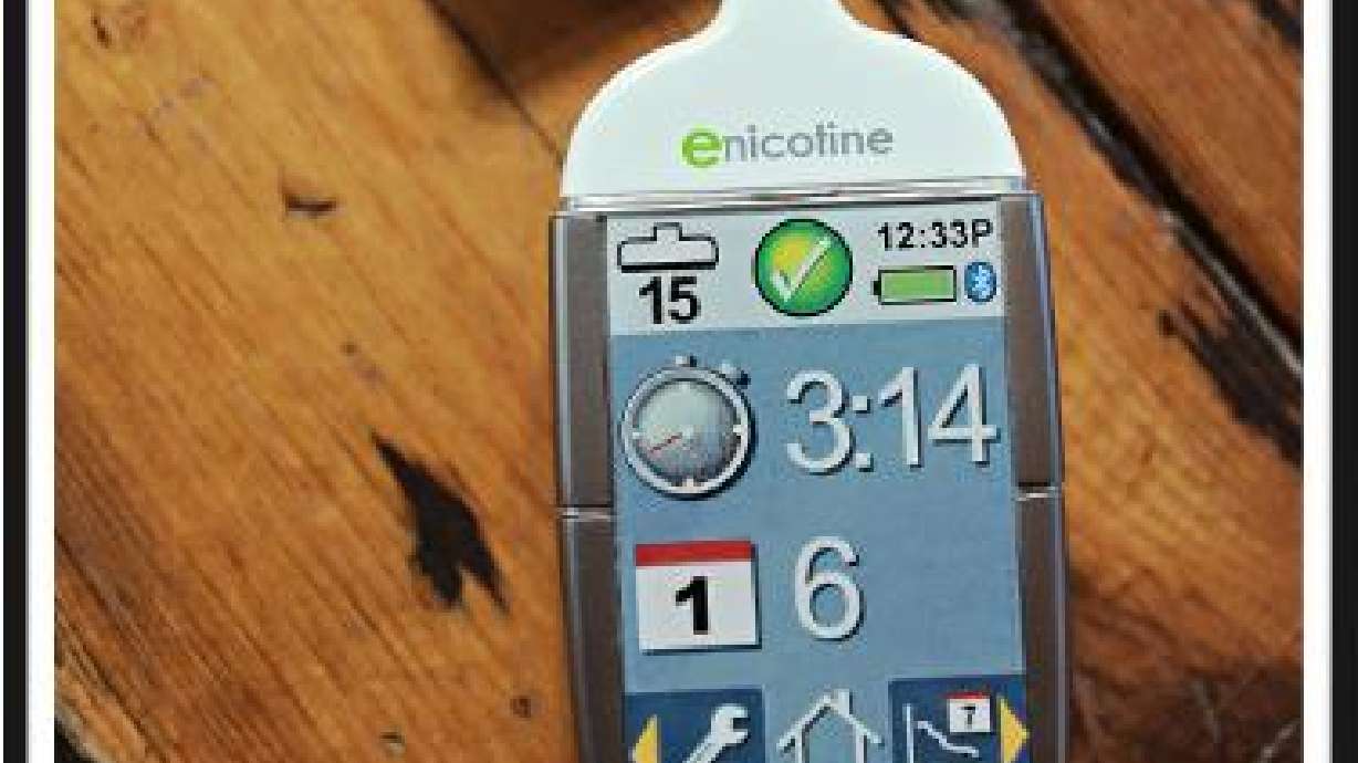 Utahns back inhaler-like device to help people quit smoking