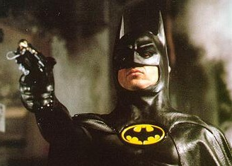 Michael Keaton as Batman in "Batman"