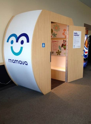 One-of-a-kind airport 'lactation station' welcomes nursing moms