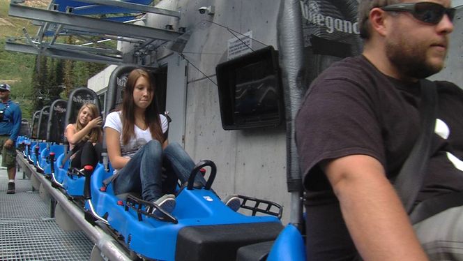 Snowbird opens scenic mountain coaster KSL