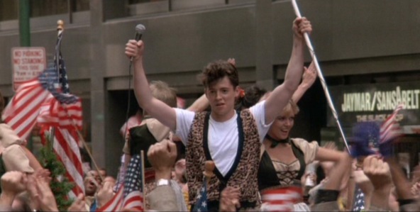 Ferris applauds your decision to watch his movie.