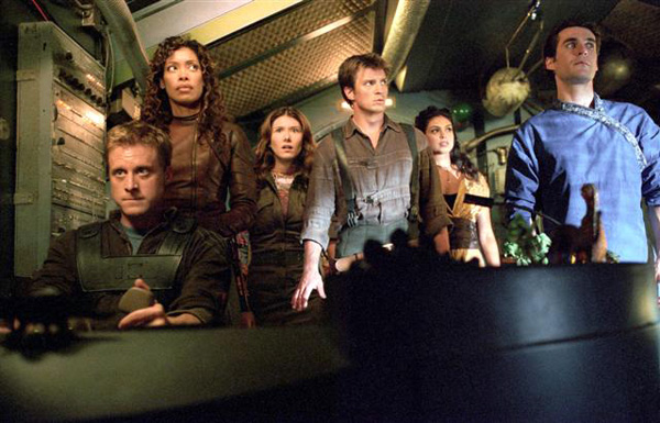 The crew of Serenity is speechless after learning how much money 
Joss Whedon now has.