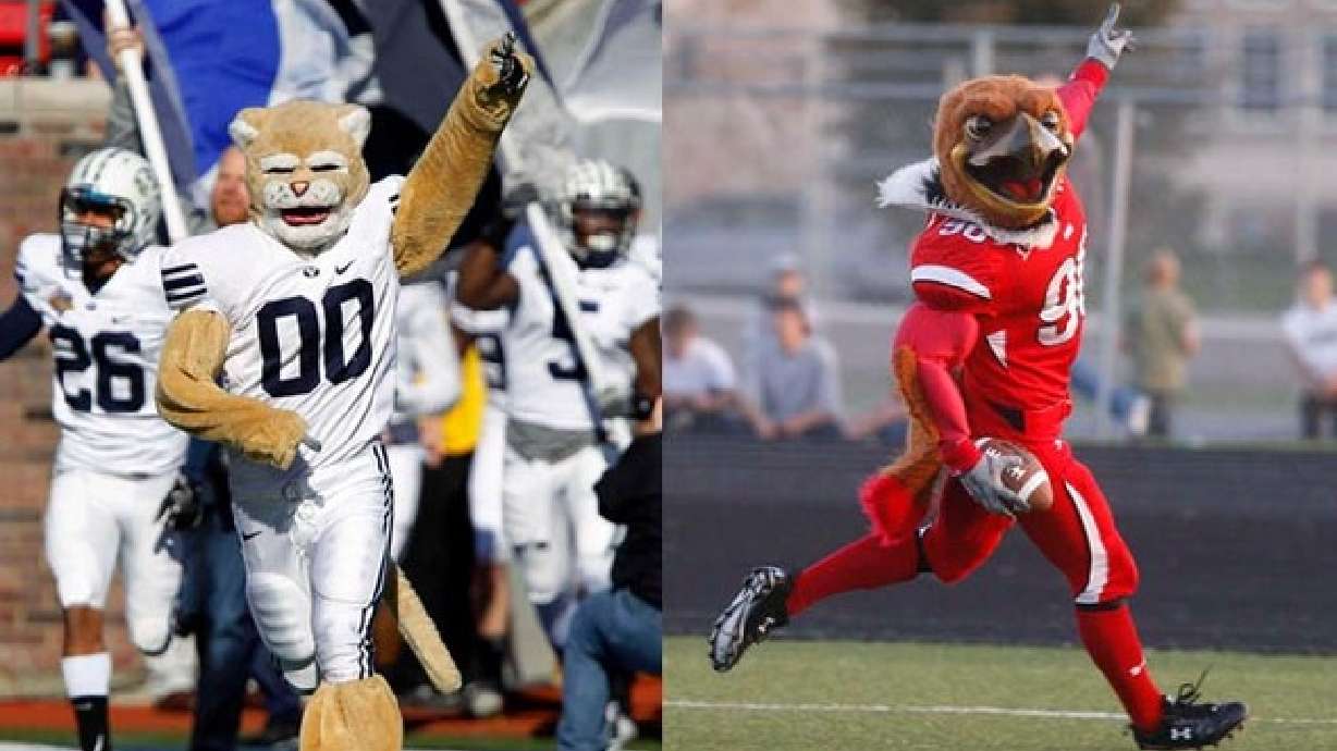 What's in a mascot? The stories behind Cosmo and Swoop