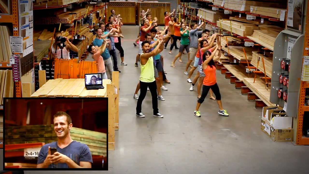 Overcoming differences, family joins in viral proposal video