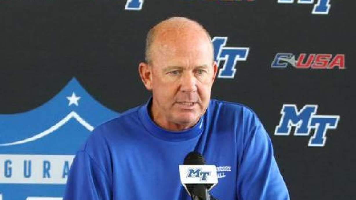Middle Tennessee State's Rick Stockstill calls BYU 'a great challenge'