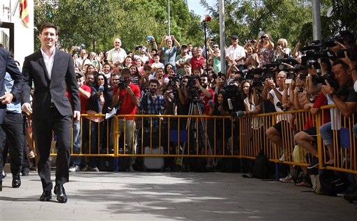 Abogado de Messi niega intención de defraudar