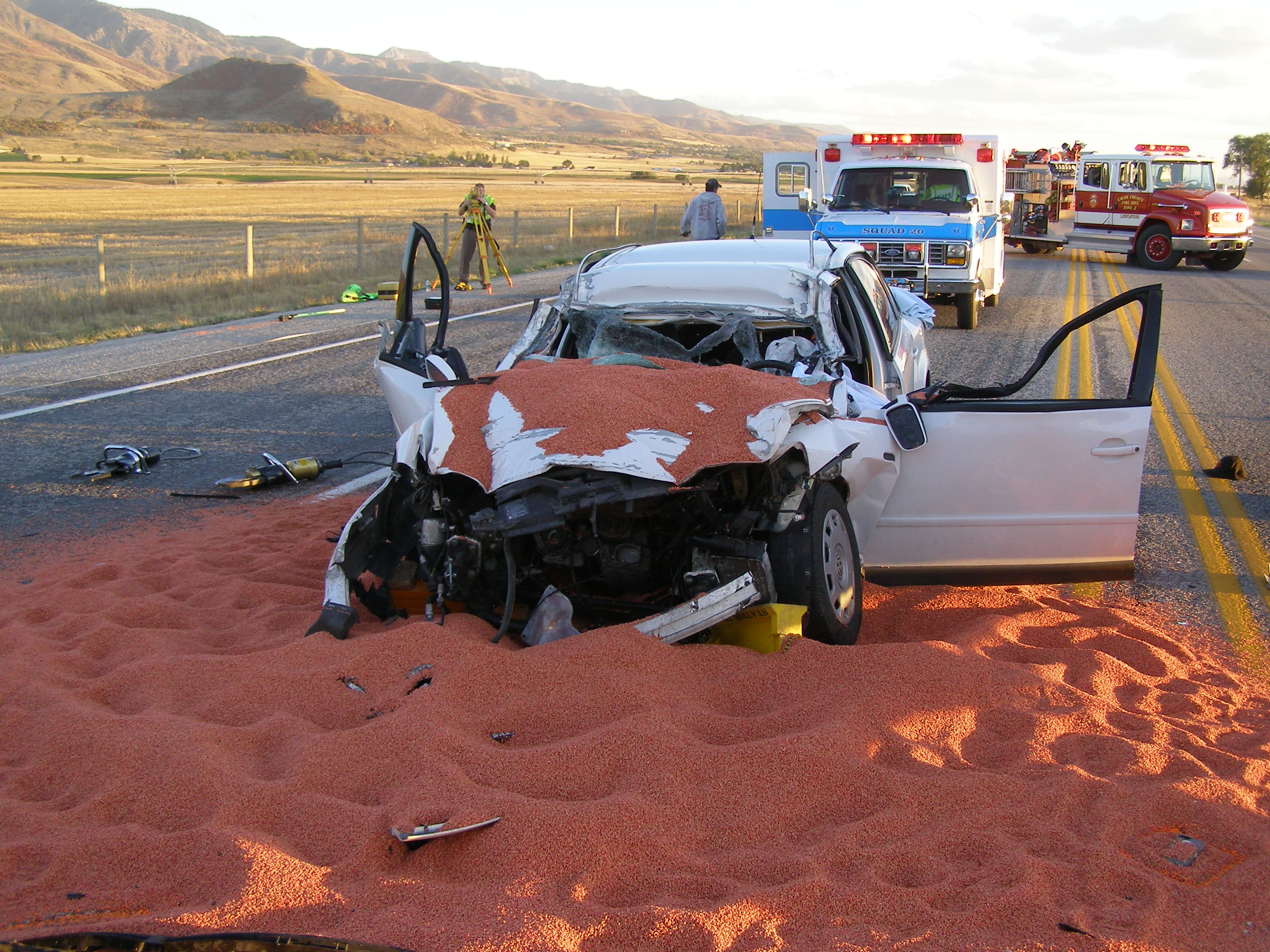 Driver killed in Cache County accident on US 91