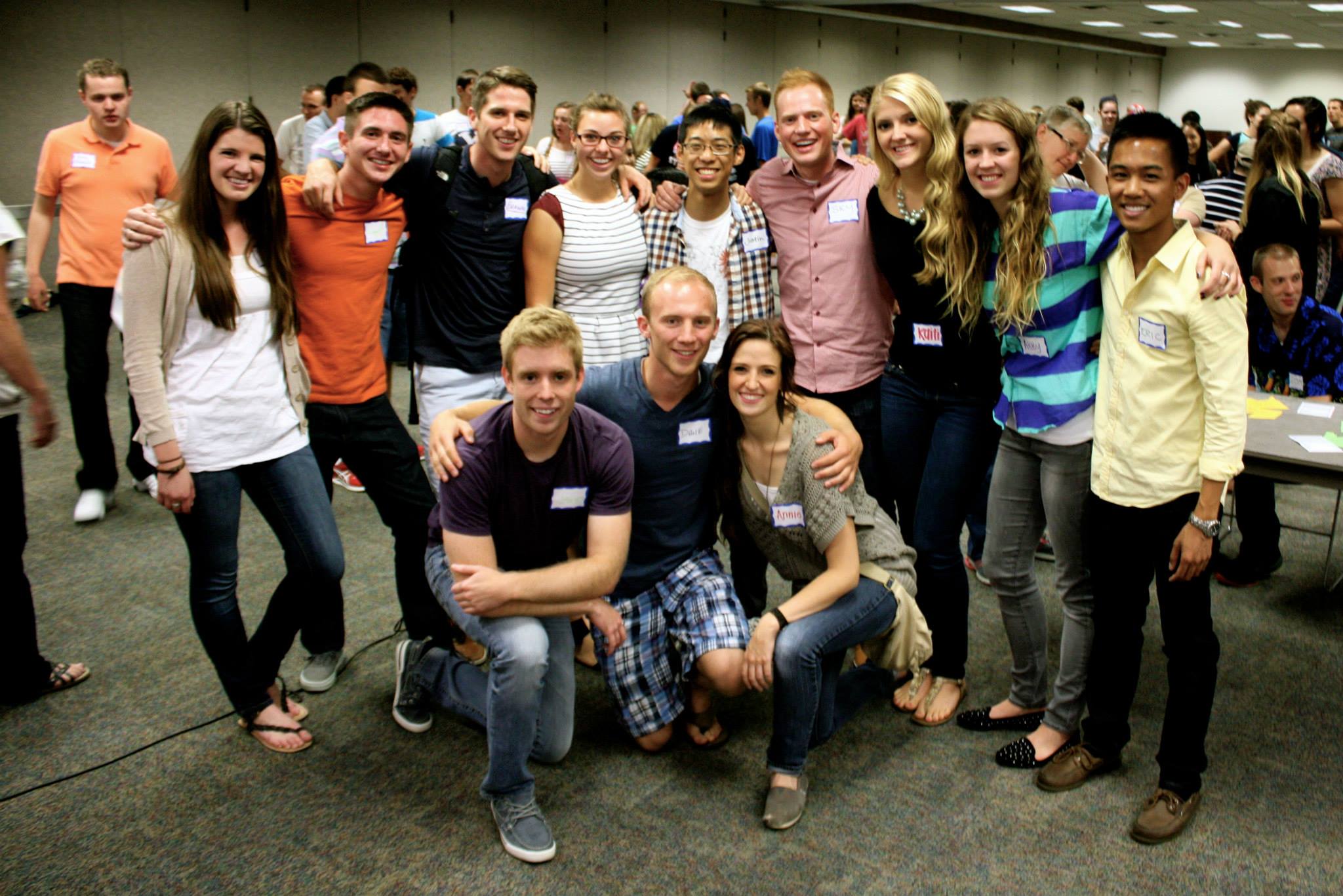 Beyond Measure volunteering at BYU's Best Buddies program.