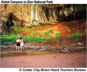 Kolob Canyons in Zion National Park