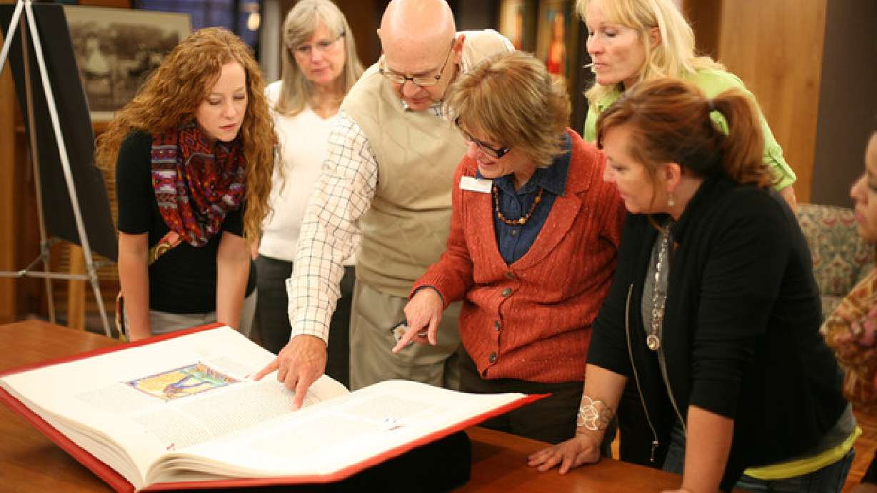 BYU invites public to view illuminated Bible