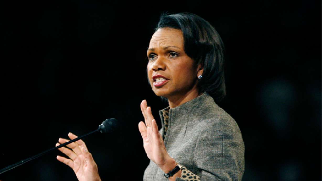 Condoleezza Rice in Utah Friday as keynote speaker