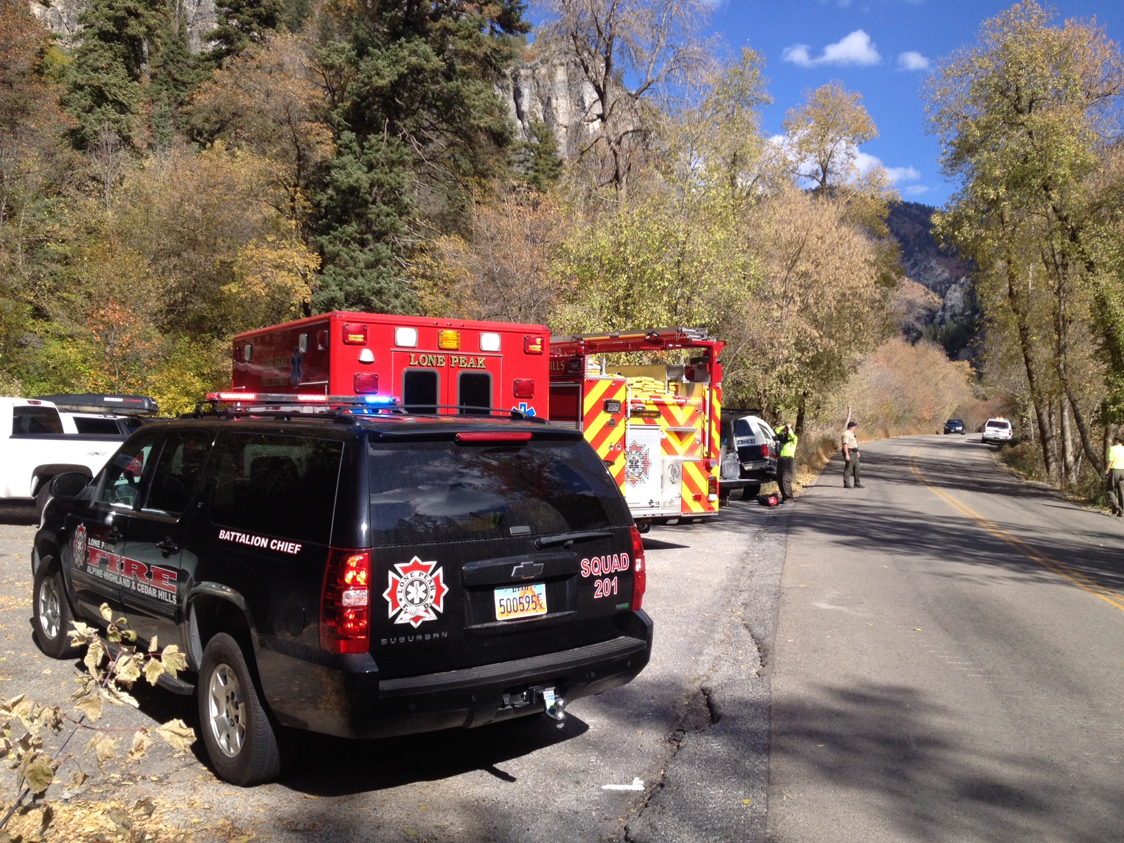 Climber in serious condition after falling 40 feet in American Fork Canyon