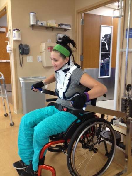 Natalie Dartez was injured on Sept. 22 in a crash at the sand dunes.
(Photo: Natalie Dartez)