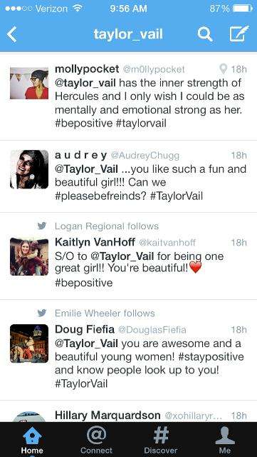 Cyber-bullied girl beats hate with love