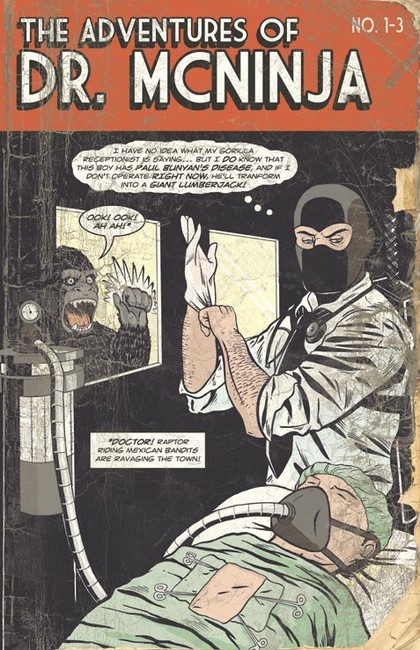 "Adventures of Dr. McNinja" comic book cover (Image: Courtesy of 
Christopher Hastings)