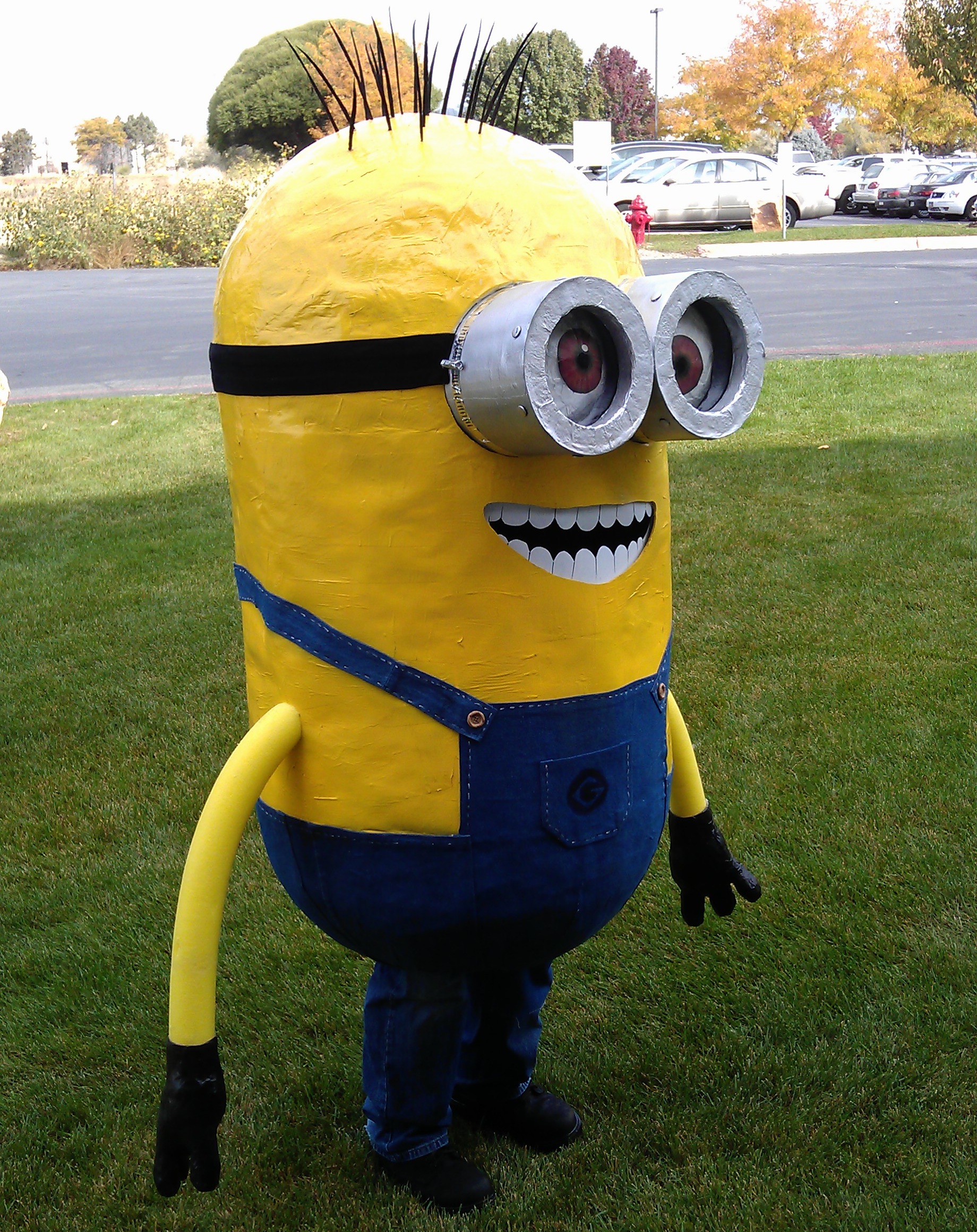 Man creates giant paper 'Iron Man' Suit