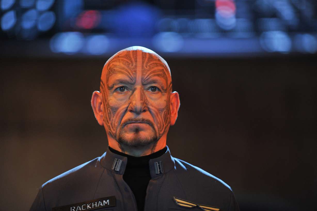 Sir Ben Kingsley in "Ender's Game"