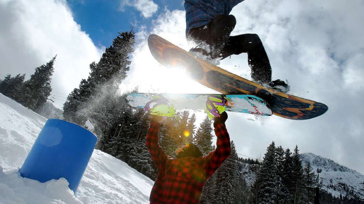 Snow is back again as Utahns cheer, grumble