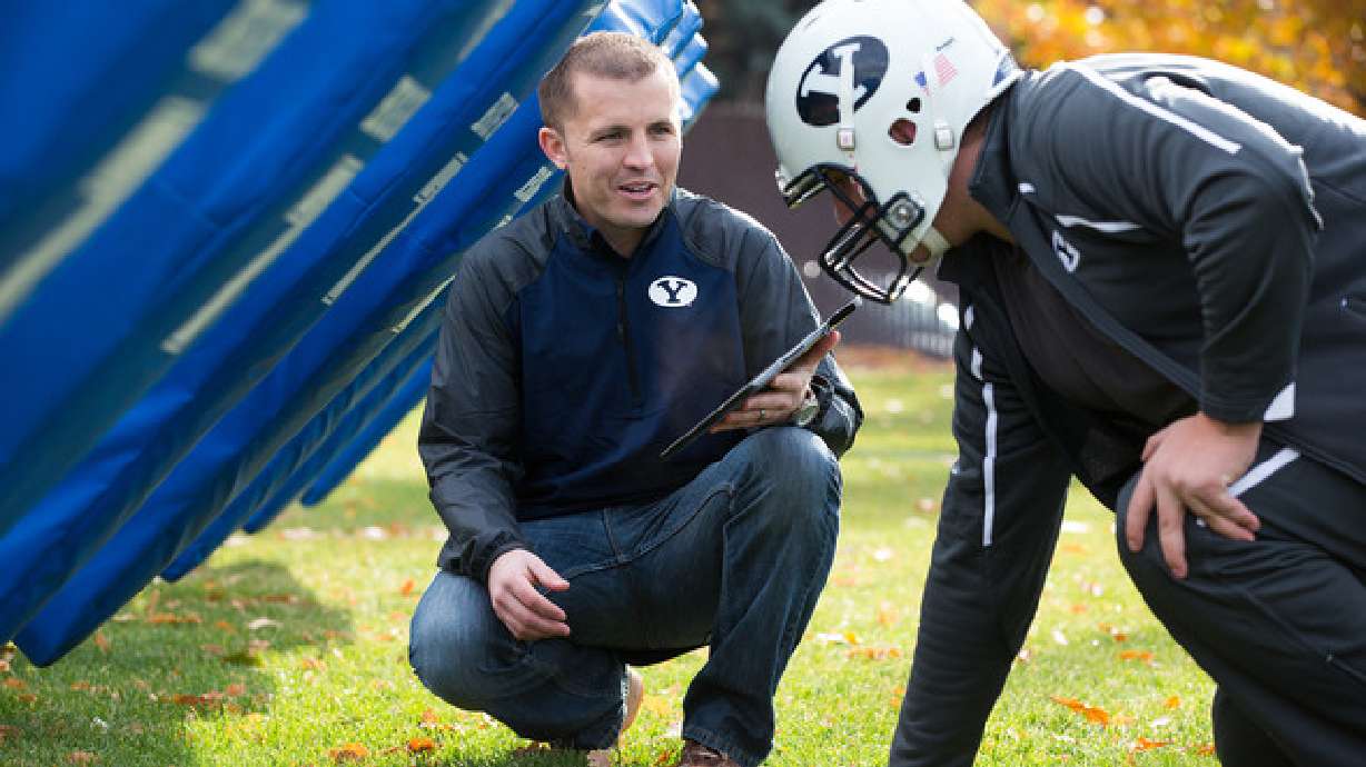 BYU student creates 'smart' football helmet