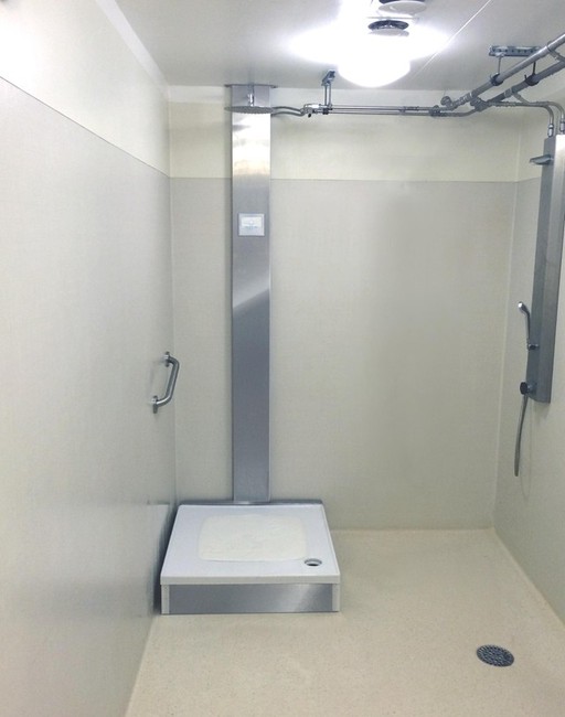 Futuristic water-recycling shower cuts bills by over $1K