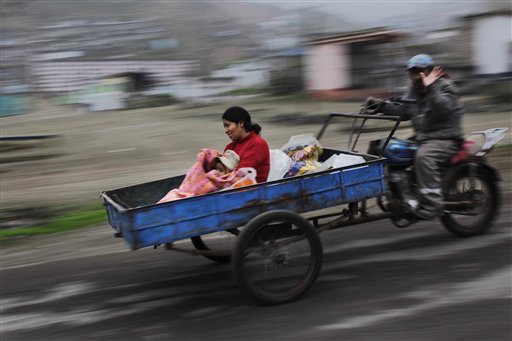 La dura vida en barrios pobres de Lima