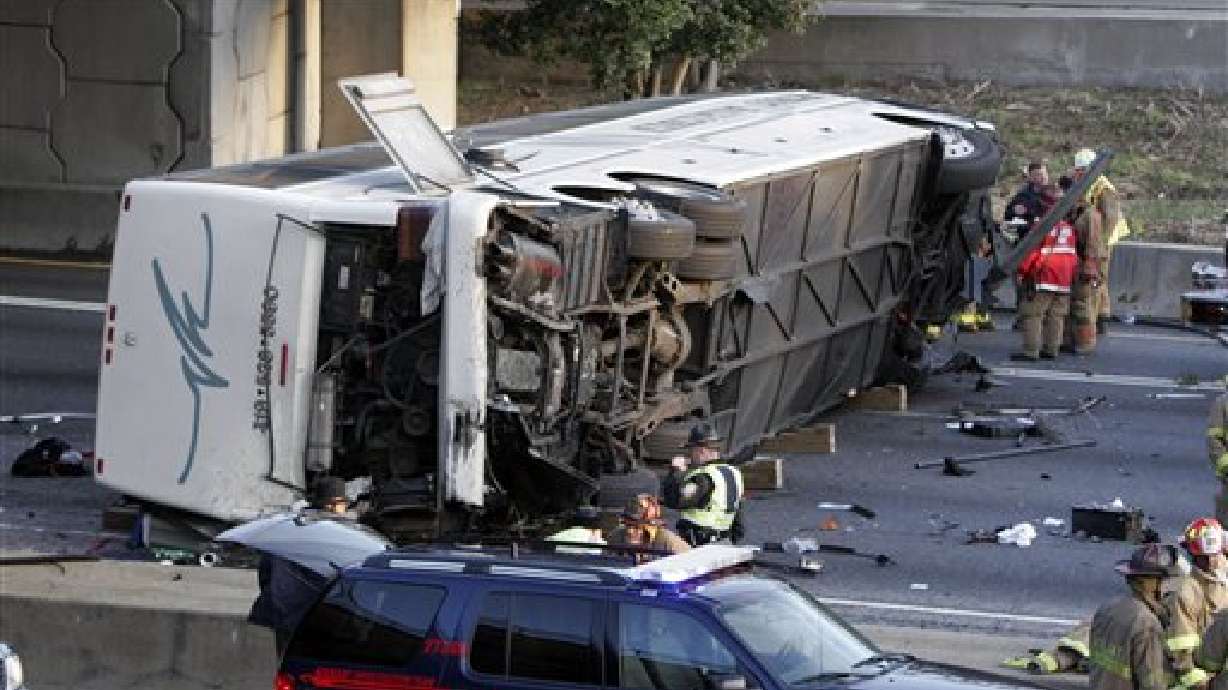 Seat belts on commercial buses delayed 45 years