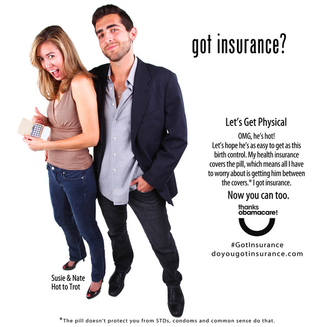 Liberal group in hot water over racy ads promoting Obamacare