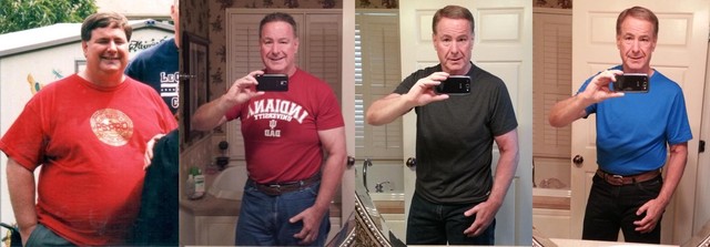 Kevin Pippen lost 188 pounds in two years,
cutting his body weight in half. By July 2011,
he weighed 370 pounds. In June 2013, Pippen
weighed in at 190 pounds. His body fat
percentage is now around 17%. "I've lost ... 22
inches off my waist in 20 months!" he wrote on
Facebook.