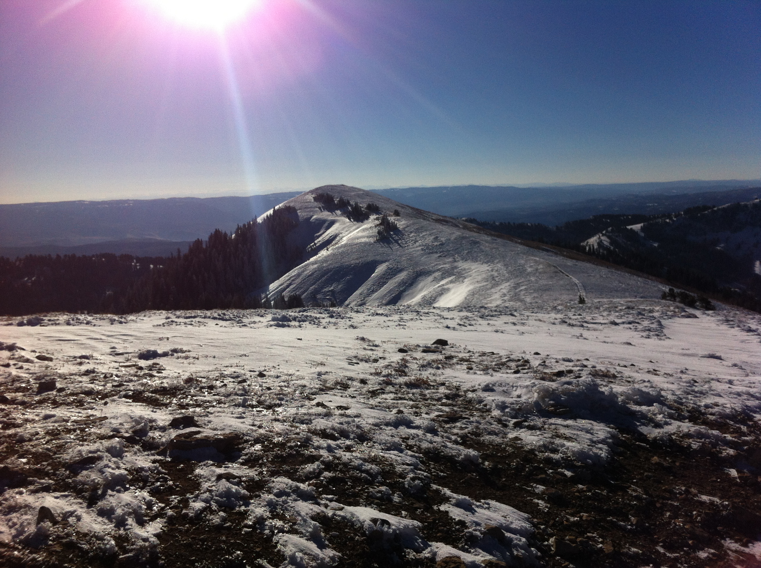 Photos: Hiking Logan Peak in winter