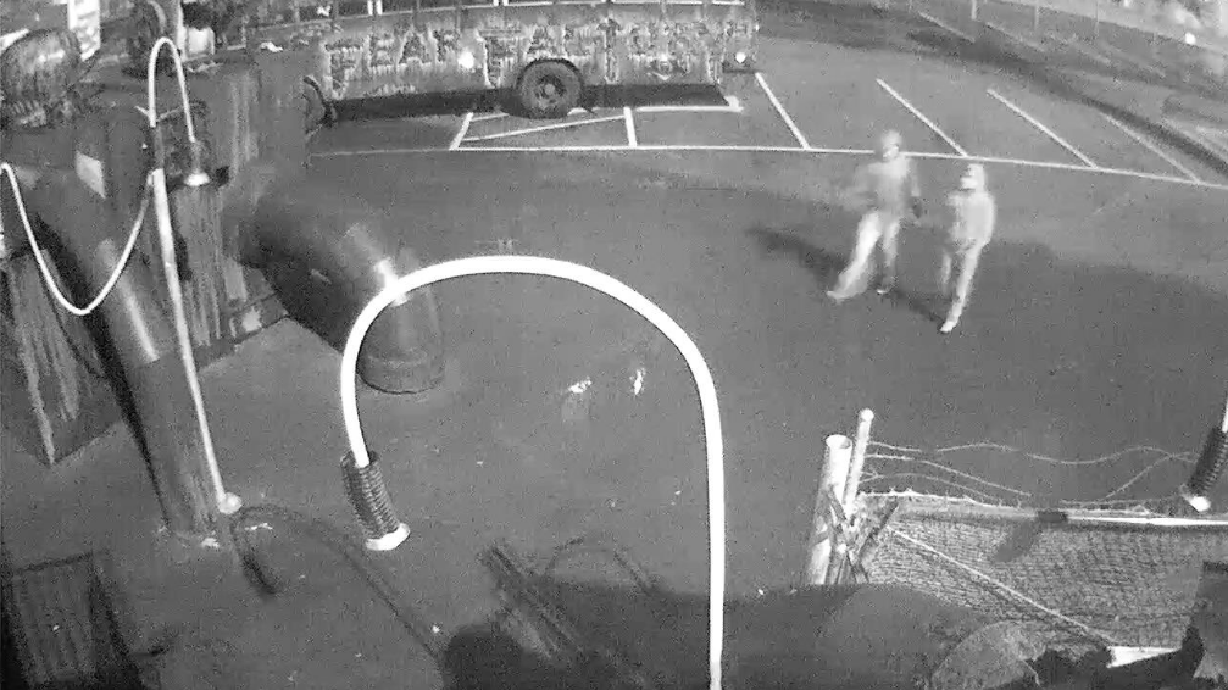 Burglars take joy ride in hearse at Fear Factory