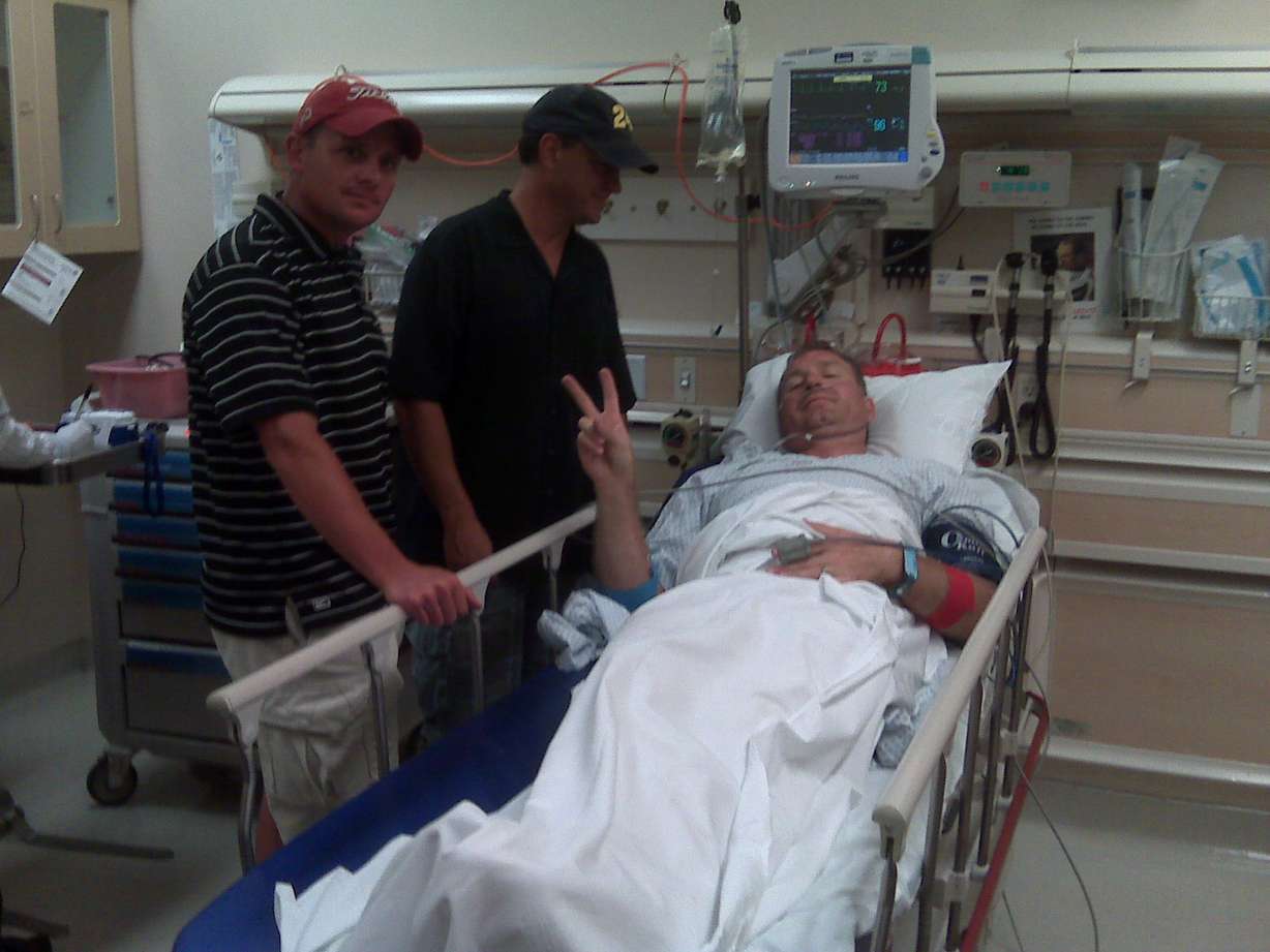 Cancer survivor counts getting hit by car as blessing