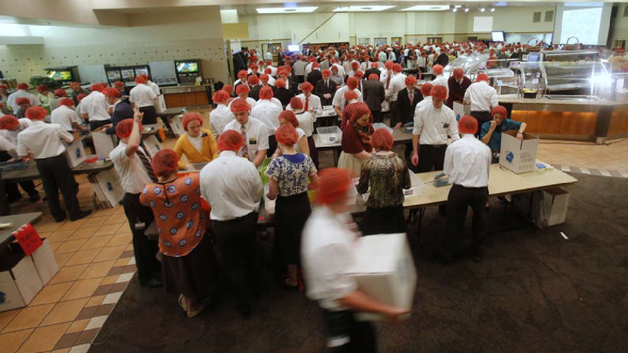 Missionaries serve those in need with 350K meals
